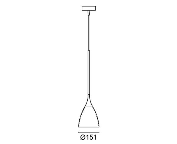 מנורת תליה דגם  51959 - טכנולייט