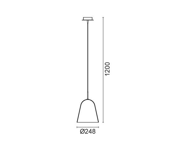 מנורת תלייה דגם 51976 - טכנולייט