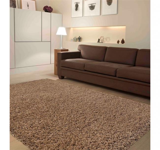 שטיח שאגי קוויבק חום בהיר - buycarpet