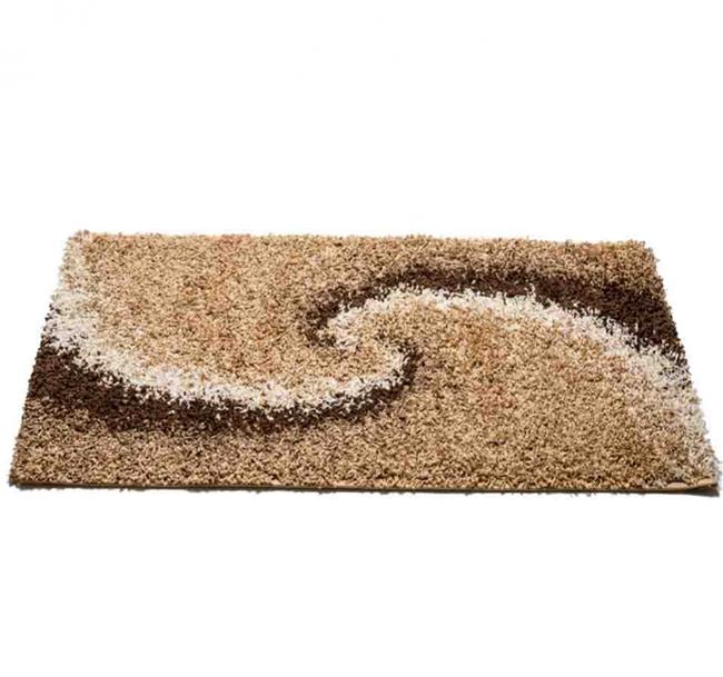 שטיח שאגי מעוצב בז' - buycarpet