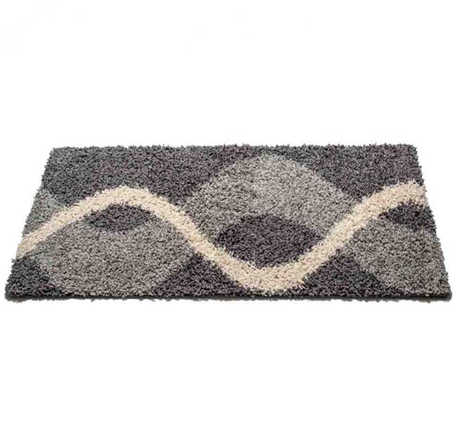 שטיח שאגי מעוצב אפור גלי - buycarpet