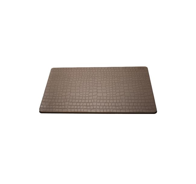 שטיח PVC דמוי עור חום בהיר - buycarpet