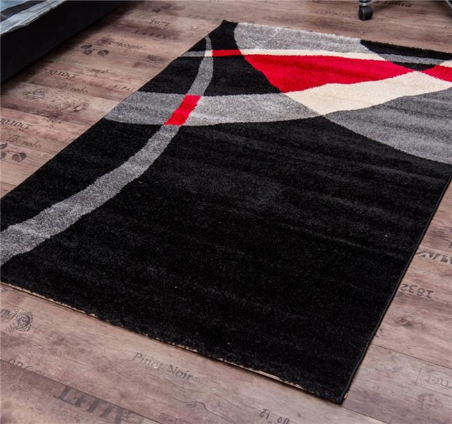 שטיח ריאליטי אדום שחור - buycarpet