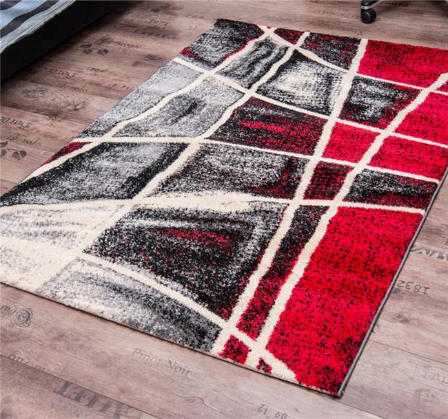 שטיח ריאליטי ויטרז' אדום אפור - buycarpet