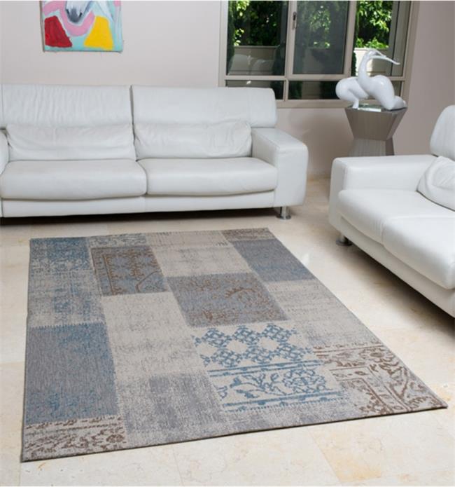 שטיח פאטצ' תכלת - buycarpet