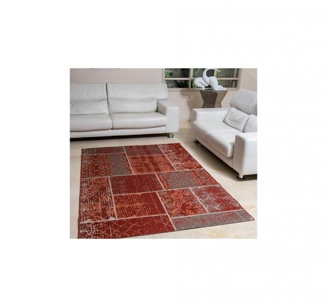 שטיח טלאים אדום - buycarpet
