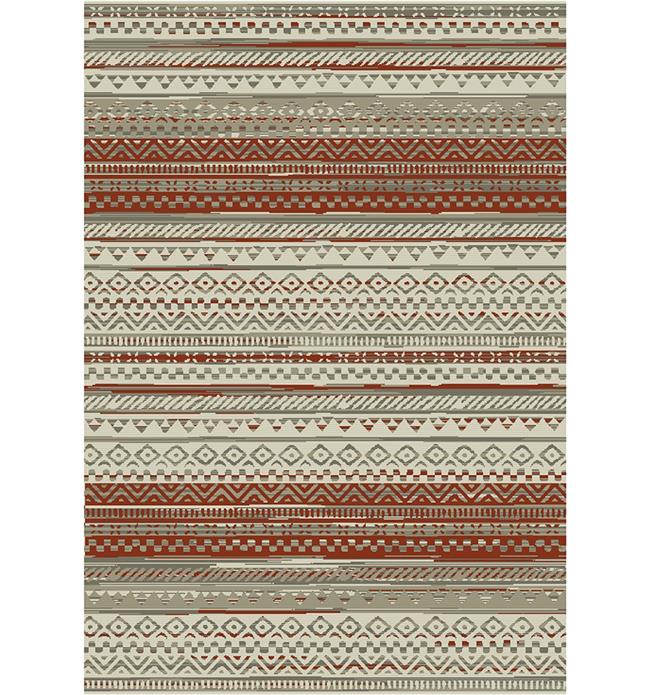 שטיח אתני בז' אדום - buycarpet