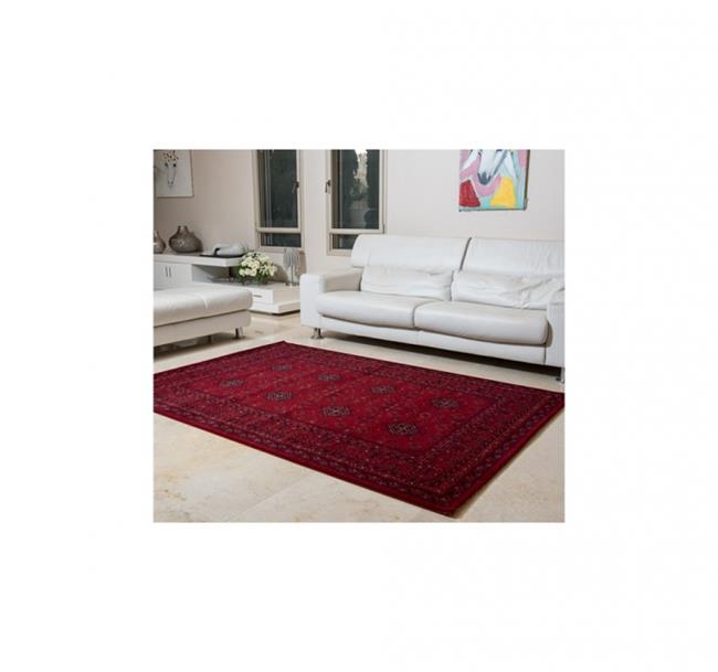 שטיח קירמן אדום כוכבים - buycarpet