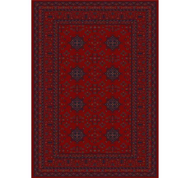 שטיח קירמן אדום כוכבים - buycarpet