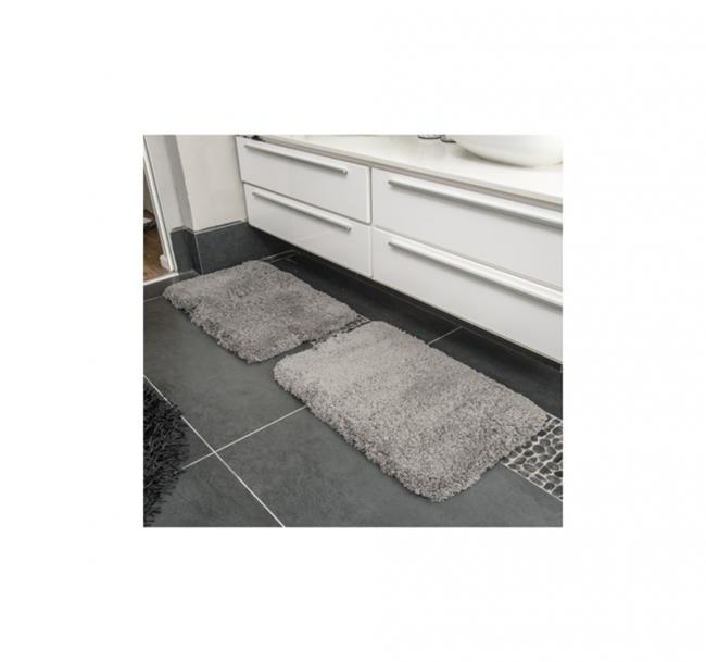 שטיחון פלאש אפור כהה - buycarpet