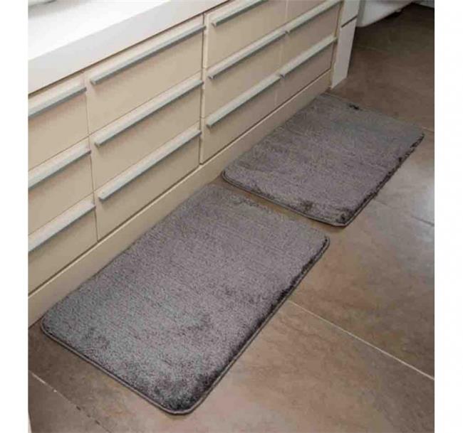 שטיחון סופט אפור כהה - buycarpet