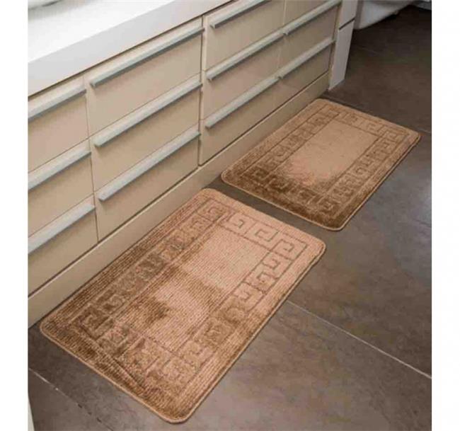 שטיחון מונו חום בהיר - buycarpet