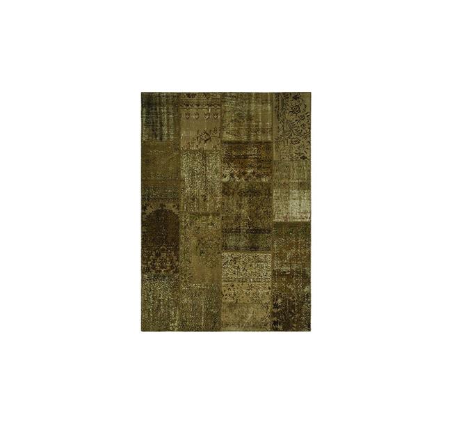 שטיח פאטצ' ירוק בעבודת יד - buycarpet