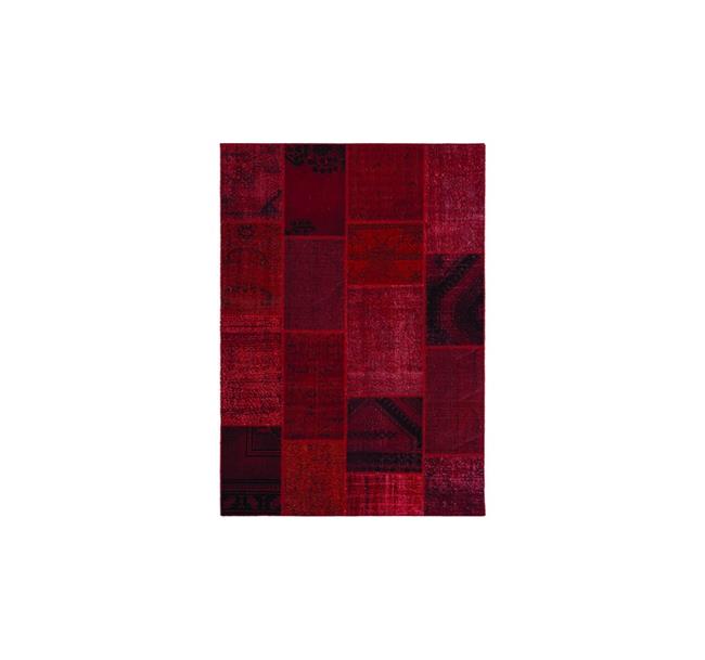 שטיח פאטצ' אדום בעבודת יד - buycarpet