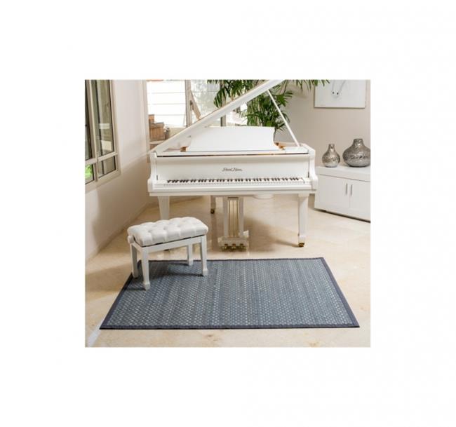 שטיח במבוק קלוע אפור - buycarpet