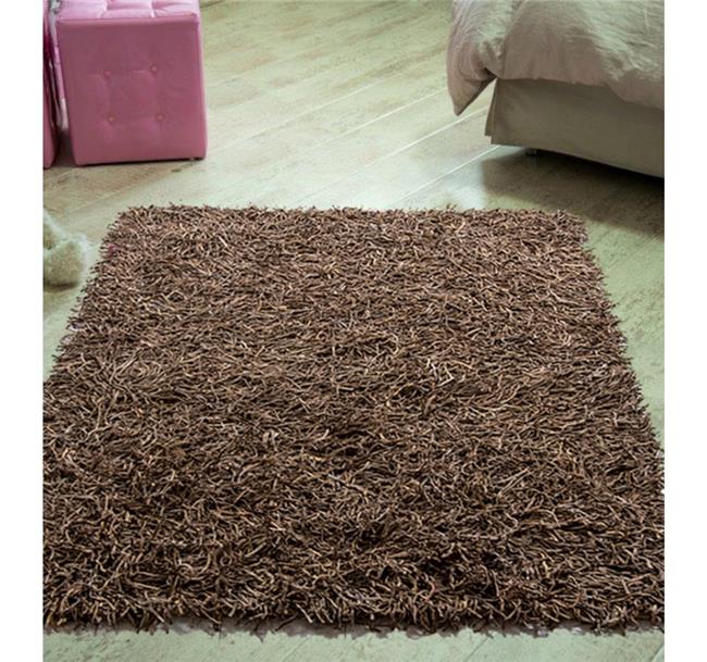 שטיח ספגטי עור חום בהיר - buycarpet