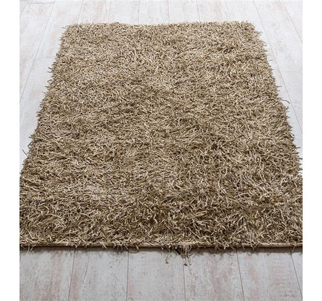שטיח ספגטי עור בז' - buycarpet