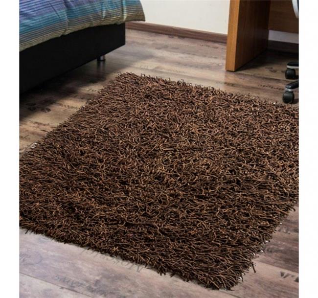 שטיח ספגטי עור חום - buycarpet