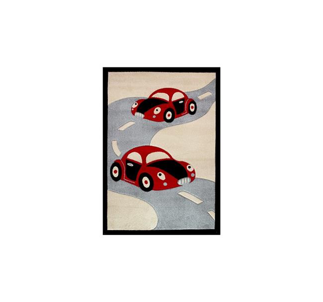 שטיח קידס מכוניות אדום - buycarpet