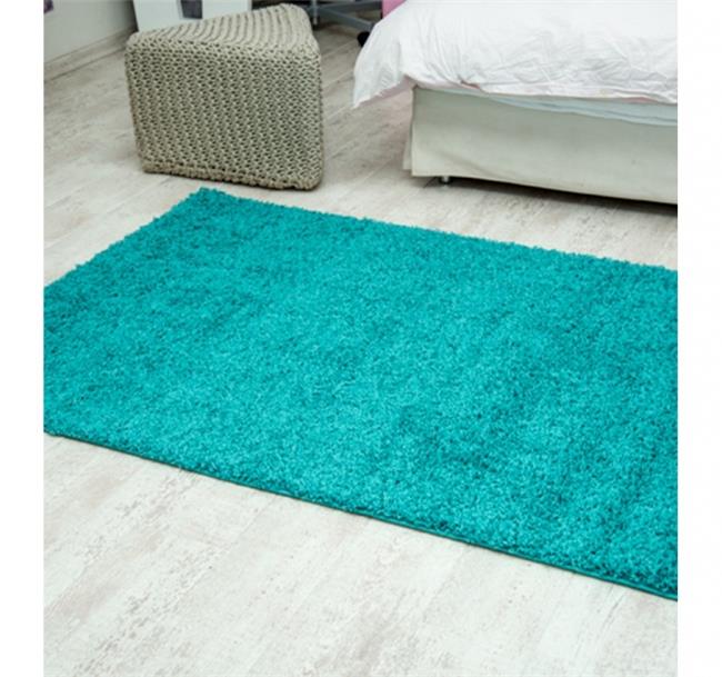 שטיח שאגי מאליבו טורקיז - buycarpet