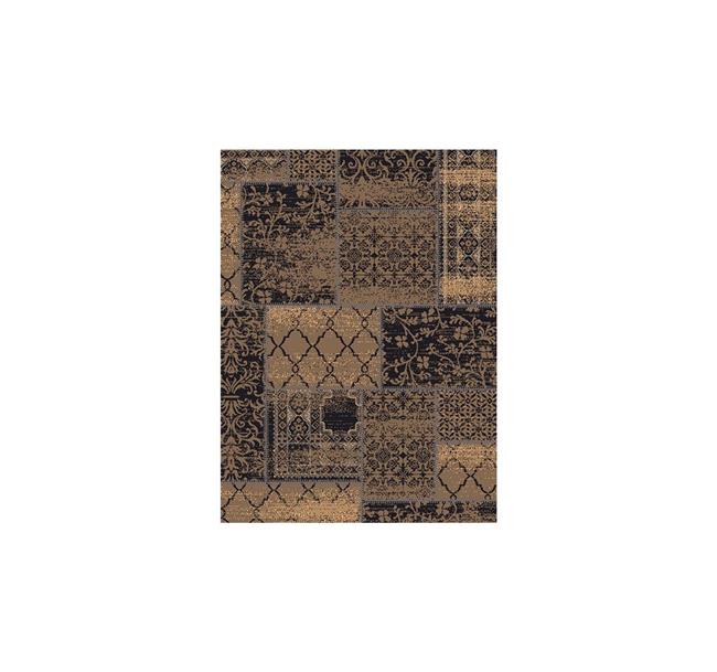 שטיח וינטג' לופ פאטצ' חום - buycarpet