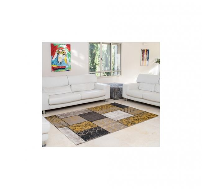 שטיח וינטג' 22221-275 צהוב - buycarpet