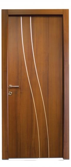 דלת ניקל גלי כפול - דלתות אלון