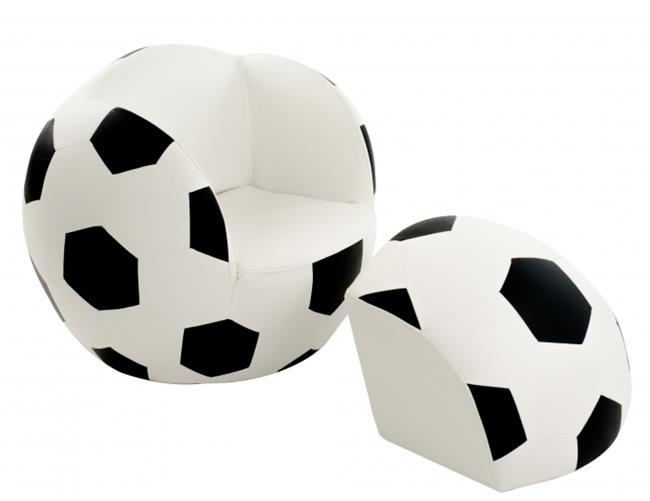 ספה בצורת כדורגל - קוקולה
