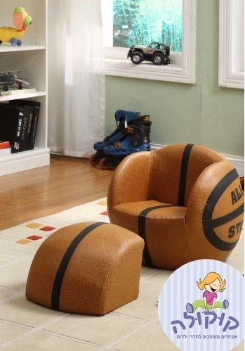 ספה בצורת כדורסל - קוקולה