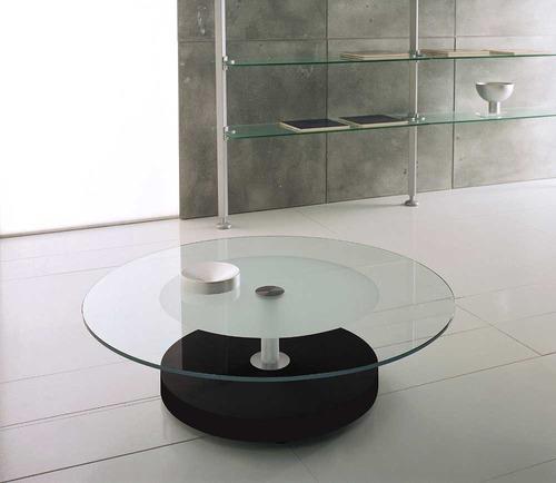 שולחן סלון מזכוכית דגם FENDI - Garox
