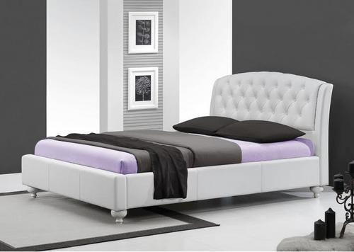 מיטה זוגית מעור אמיתי דגם CAMELIA - Garox
