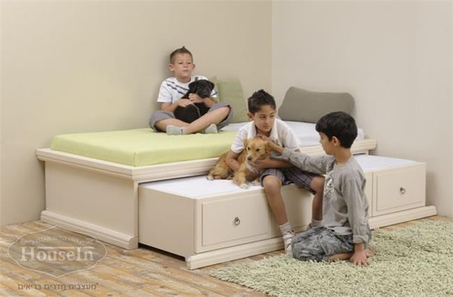 מיטת ילדים דגם במה - HouseIn