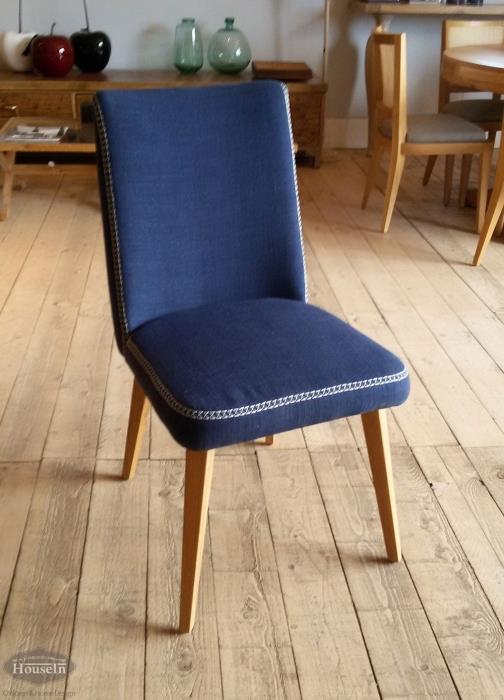 כסא מעוצב כחול - HouseIn