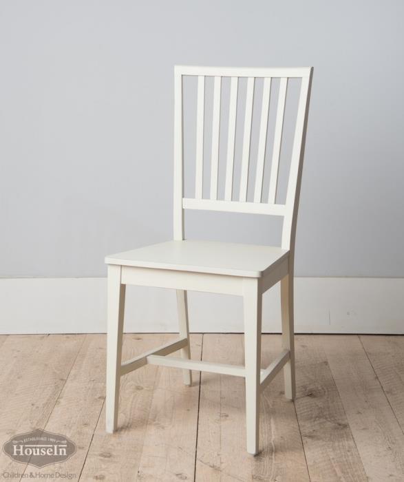כסא לבן לחדר אוכל - HouseIn