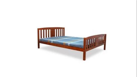 מיטה זוגית מעץ מלא DEYA - Best Bait Design