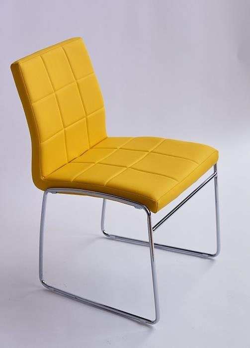 כסא מרופד אריק צהוב - מסובין