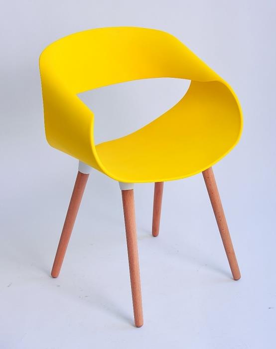 כסא דגם כרמל צהוב - מסובין