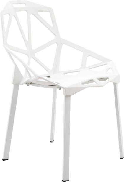 כסא דגם ספיר לבן - מסובין