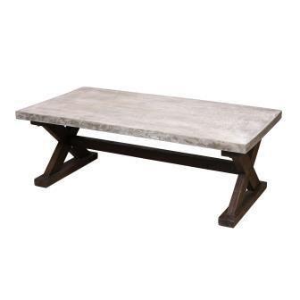 שולחן סלון עץ ובטון - Besto