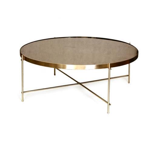 שולחן סלון עגול ברונזה 80 - Besto