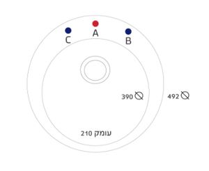 כיור גרניט האלי עגול - טאגור סנטר