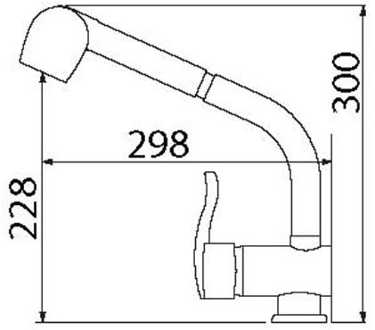 ברז מטבח אדל HS 225 - טאגור סנטר