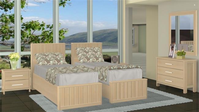 מיטת הפרדה דגם 220-3 - רהיטי עינבל