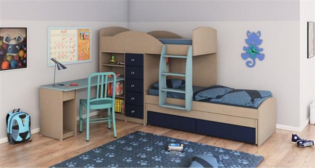 מיטת קומותיים דגם 4940103 - רהיטי עינבל