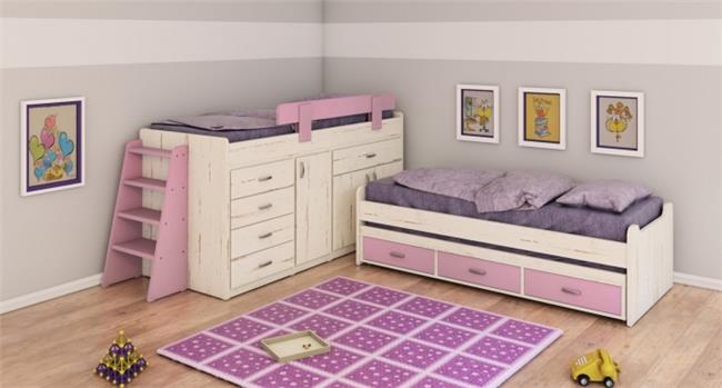 מיטת ילדים דגם 378 - רהיטי עינבל