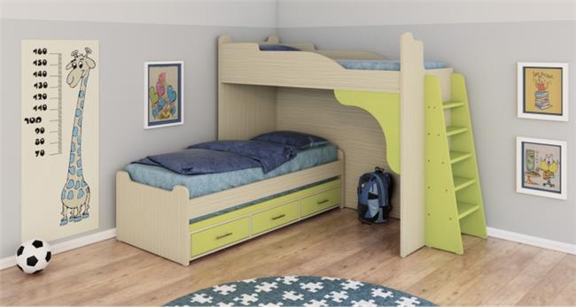 מיטת קומותיים דגם 4940602 - רהיטי עינבל
