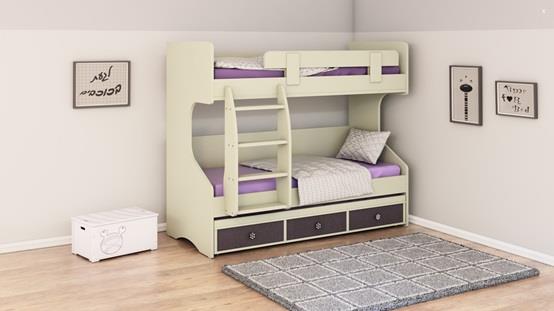 מיטת דגם 259 + מיטת חבר - רהיטי עינבל