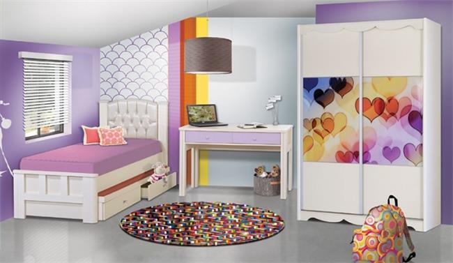 חדר ילדים קומפלט דגם מאיה - Green house