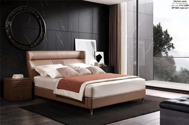 מיטה זוגית בעיצוב ייחודי - רהיטי עטרת