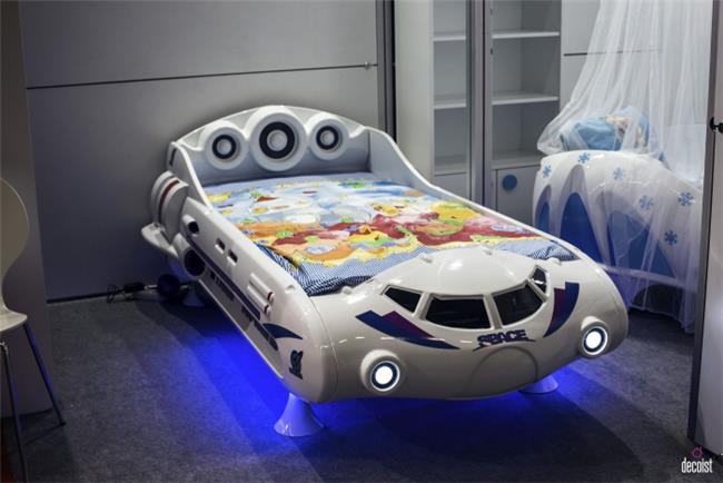 מיטת חללית מעוצבת לילדים - רהיטי עטרת